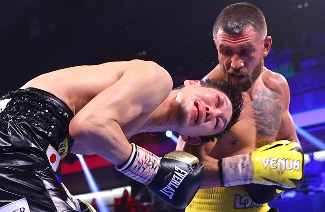 Lomachenko dominated proceedings in Las Vegas Photo Credit: Photo Credit: Mikey Williams/Top Rank via Getty Images