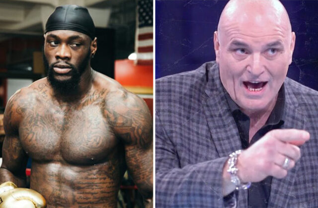 Deontay Wilder has responded to John Fury's comments about his trilogy with Tyson Fury.  Photo: Amanda Westcott/SHOWTIME/BT Sport Boxing