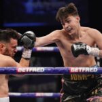 Hedges look composed during his second professional victory in April Photo Credit: Dave Thompson/Matchroom Boxing