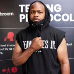 Taylor says former four-weight champion, Roy Jones Jr is one of his heroes Photo Credit: Mark Robinson/Matchroom Boxing