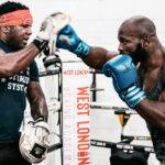 Takam pictured training in London this week Photo Credit: Queensberry Promotions