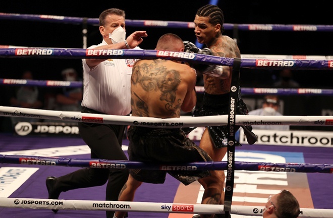 Benn knocked out Samuel Vargas in one round in April Photo Credit: Mark Robinson/Matchroom Boxing