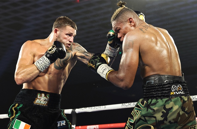 Eleider Alvarez was knocked out in nine rounds by Joe Smith Jr last August Photo Credit: Mikey Williams/Top Rank