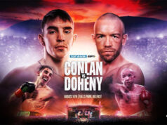 Michael Conlan faces TJ Doheny for the WBA interim featherweight title in Belfast on Friday