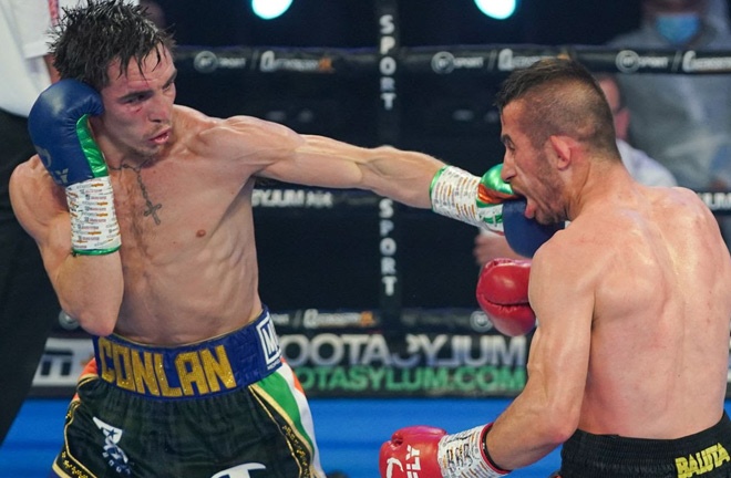 Conlan overcame Ionut Baluta by majority decision in April Photo Credit: Queensberry Promotions