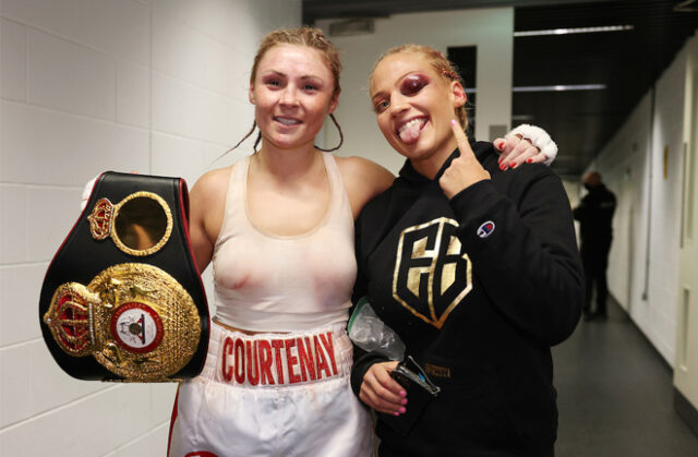 Ebanie Bridges says her defeat to Shannon Courtenay in April was a learning curve Photo Credit: Mark Robinson/Matchroom Boxing