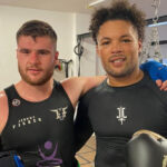 Fisher has done several rounds with managerial stablemate Joe Joyce Photo Credit: @johnnyfisher1 Instagram