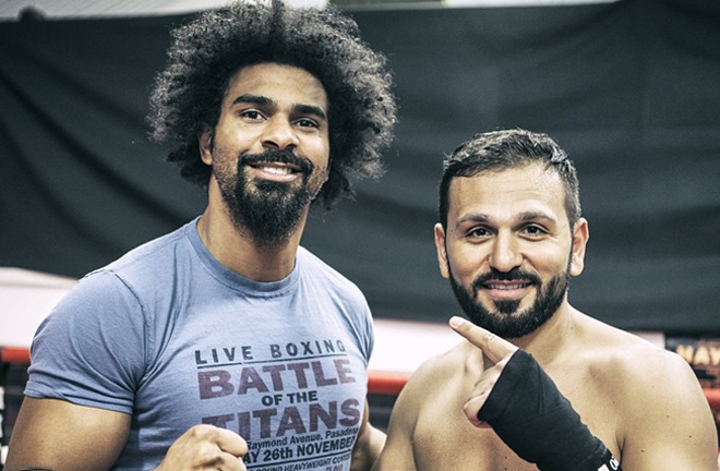 Haye will lace up the gloves once more to face Joe Fournier in Los Angeles on September 11