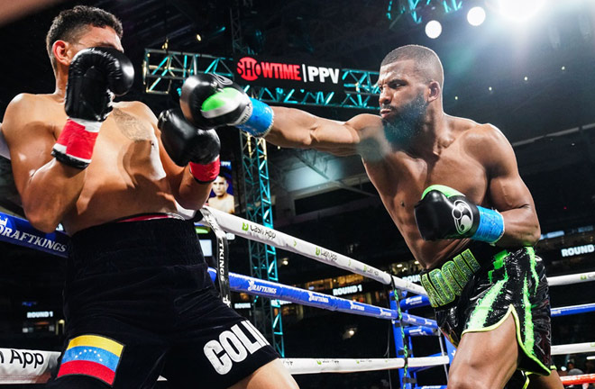 Badou Jack stopped Dervin Colina in four rounds in June Photo Credit: Amanda Westcott/SHOWTIME