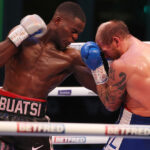 Buatsi stopped Bolotniks in the eleventh round at Fight Camp Photo Credit: Mark Robinson/Matchroom Boxing