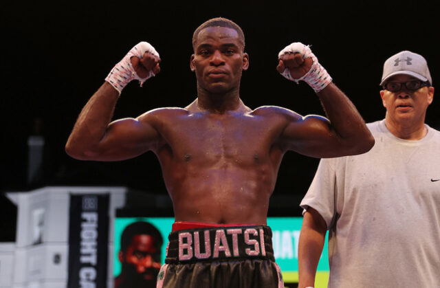 Joshua Buatsi is closing in on a world title shot after his victory on Saturday Photo Credit: Mark Robinson/Matchroom Boxing