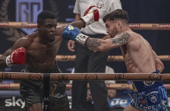Tyrone McKenna returns after his Golden Contract final loss to Ohara Davies in September Photo Credit: Scott Rawsthorne / MTK Global
