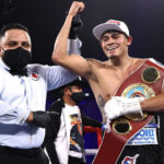 Emanuel Navarrete holds the WBO featherweight crown Photo Credit: Mikey Williams/Top Rank via Getty Images