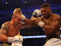 Oleksandr Usyk became the new unified heavyweight world champion with victory over Anthony Joshua on Saturday Photo Credit: Mark Robinson/Matchroom Boxing