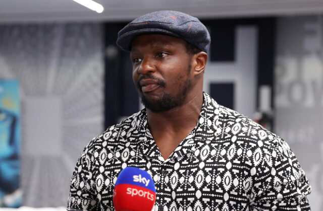 Dillian Whyte says Anthony Joshua must change his mentality in a rematch against Oleksandr Usyk Mark Robinson/Matchroom Boxing