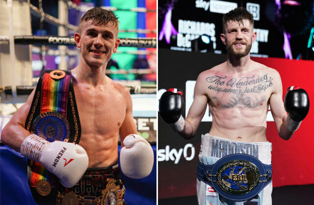 Brad Foster and Jason Cunningham clash for the British, Commonwealth and European super bantamweight titles in Birmingham this Saturday night Photo Credit: Queensberry Promotions/Dave Thompson/Matchroom Boxing