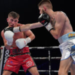 Jason Cunningham finished strongly in a bid to snatch the win. Photo Credit: Frank Warren