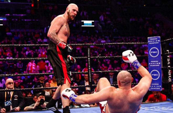 Helenius stopped Kownacki in the first meeting Photo Credit: Stephanie Trapp/TGB Promotions