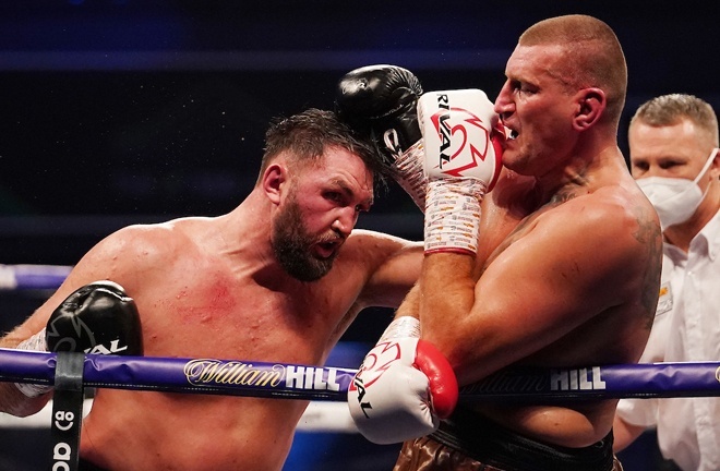 Hughie Fury fights for the first time since beating Mariusz Wach in December Photo Credit: Dave Thompson/Matchroom Boxing