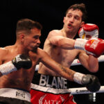 Blane Hyland overcame Santiago San Eusebio Photo Credit: Mark Robinson/Matchroom Boxing