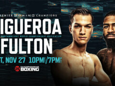 Brandon Figueroa and Stephen Fulton clash in a unified super bantamweight title showdown this Saturday night