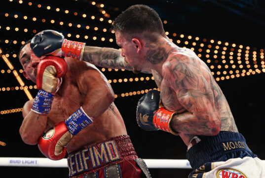 Kambosos' win over Lopez shook the world of boxing (Photo Credit: Matchroom Boxing)