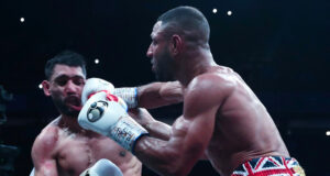 Kell Brook dominates against Amir Khan at the AO Arena in Manchester. Photo Credit: Boxxer.