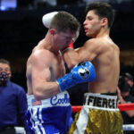 Garcia halted Campbell in January 2021 Photo Credit: Tom Hogan-Hogan Photos/Golden Boy