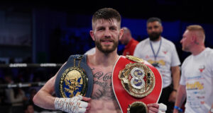 Jason Cunningham successfully defended his European and IBF International super bantamweight titles after stopping Terry Le Couviour Photo Credit: Queensberry Promotions