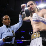 Muhammad Ali’s grandson, Nico Ali Walsh features Photo Credit: Mikey Williams / Top Rank via Getty Images