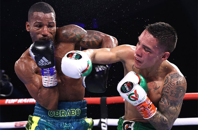 Valdez defended his WBC crown with victory over Conceicao in September Photo Credit: Mikey Williams/Top Rank via Getty Images