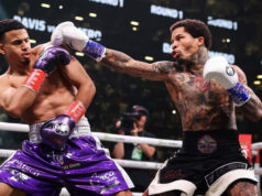 Gervonta Davis knocked out Rolando Romero in the sixth round in New York Photo Credit: Amanda Westcott/SHOWTIME