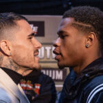 George Kambosos Jr and Devin Haney clash on Sunday for the undisputed lightweight championship in Melbourne Photo Credit: Darren Burns