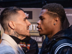 George Kambosos Jr and Devin Haney clash on Sunday for the undisputed lightweight championship in Melbourne Photo Credit: Darren Burns