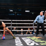 Richardson Hitchins Stops Angel Rodriguez In 4th Round On Benavidez-Lemieux Undercard. Photo Credit: Ryan Hafey / Premier Boxing Champions