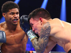 Stevenson was too much for Valdez Photo Credit: Top Rank Boxing.