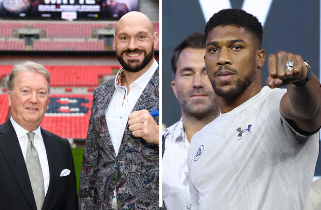 Frank Warren is hopeful Tyson Fury vs Anthony Joshua can be finalised for December 3 Photo Credit: Queensberry Promotions/Mark Robinson/Matchroom Boxing