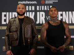 Chris Eubank Jr faces Conor Benn on Saturday at the O2 Arena Photo Credit: Ian Walton/Matchroom Boxing