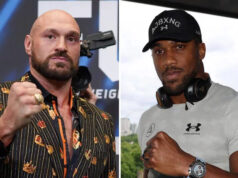 Fury has not stuck the boot in on Joshua Photo Credit: Queensberry Promotions/Mark Robinson/Matchroom Boxing)