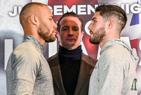 Troy Williamson defends his British super welterweight title against Josh Kelly on Friday in Newcastle Photo Credit: Wasserman Boxing