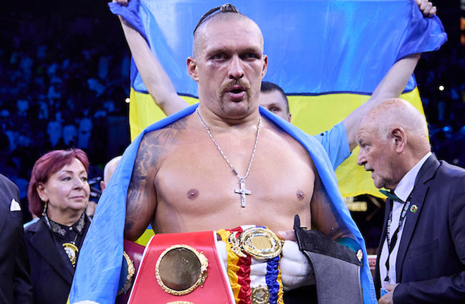 Fury should secure a showdown with Usyk if he beats Chisora Photo Credit: Mark Robinson/Matchroom Boxing