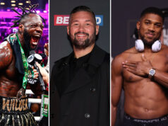 Tony Bellew is keen to see Deontay Wilder take on Anthony Joshua in 2023 Photo Credit: Stephanie Trapp/TGB Promotions/Mark Robinson/Eddie Keogh/Matchroom Boxing