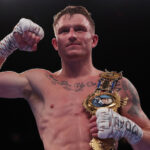 Smith puts his British super lightweight title on the line Photo Credit: Mark Robinson/Matchroom Boxing