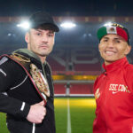 Leigh Wood defends his WBA featherweight world title against Mauricio Lara in Nottingham on Saturday Photo Credit: Mark Robinson/Matchroom Boxing