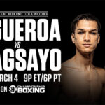 Brandon Figueroa takes on Mark Magsayo for the interim WBC featherweight world title in Ontario on Saturday Photo Credit: Premier Boxing Champions