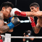 Magsayo could secure a rematch with Vargas with victory Photo Credit: Ryan Hafey / Premier Boxing Champions