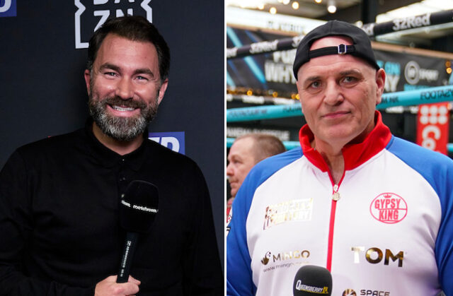 Eddie Hearn says he was shocked by John Fury threatening to 