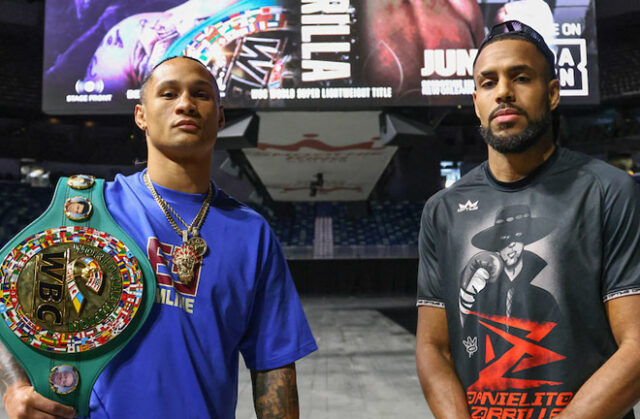 Regis Prograis defends his WBC super lightweight world title against Danielito Zorrilla in New Orleans on Saturday Photo Credit: Ed Mulholland/Matchroom