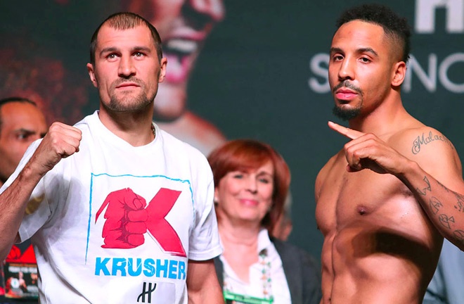 Ward retired after stopping Kovalev in their rematch in 2017 Photo Credit: Tom Hogan/Hogan Photos