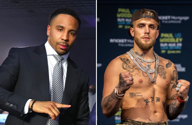 Andre Ward has claimed he would be open to a fight against Jake Paul Photo Credit: Mikey Williams/Top Rank Inc via Getty Images/Amanda Westcott/SHOWTIME